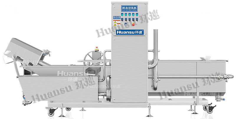 環(huán)速蔬菜清洗機(jī)，處理凈菜的好幫手